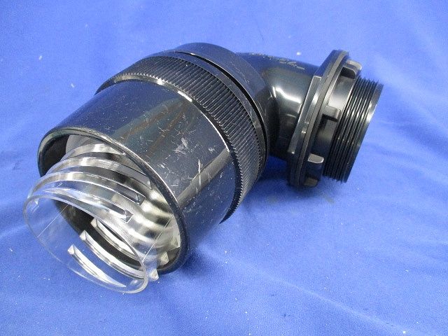 マシンフレキコネクタ90°曲がり(防水型)(黒) MFPK-54LK