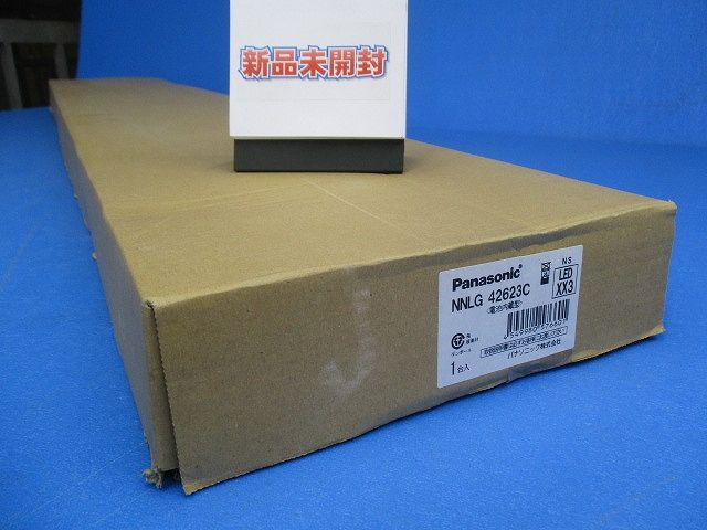 LED非常用照明器具 天井直付型 40形 器具本 自己点検スイッチ付 リモコン自己点検機能付 NNLG42623C