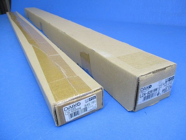 LEDベースライト 直付形 FLR40形×1灯相当 非調光 昼白色 LZB-92584XW+LZA-92819W