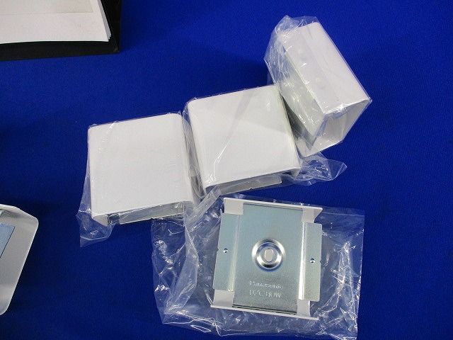 メタルモール用付属品セット(混在6個入)(ホワイト) DZC320W