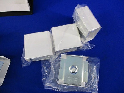 メタルモール用付属品セット(混在6個入)(ホワイト) DZC320W