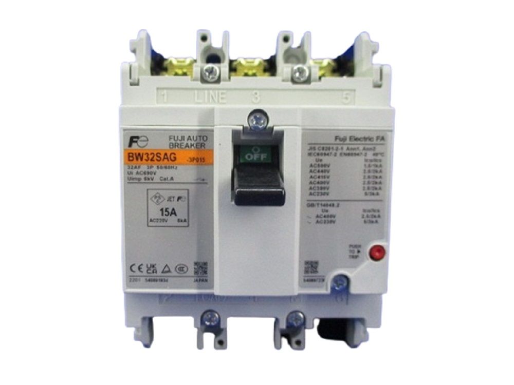 オートブレーカ 一般配線用 3P 15A MAX AC500V 3Ｐ015 BW32SAG 3P15A
