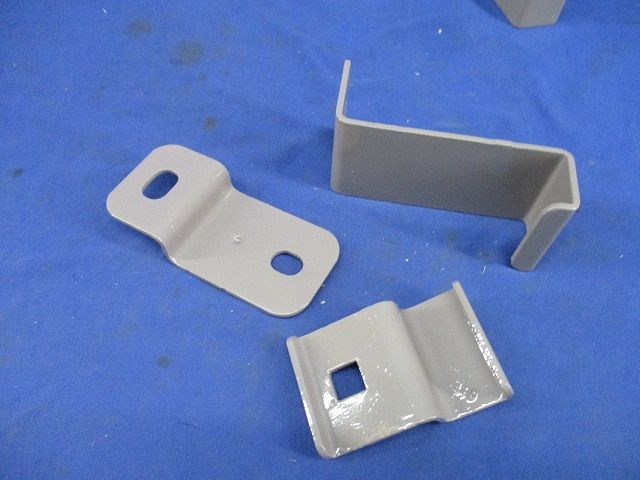 立上りカバー止め金具(8個入)(ブラウン系) X-Z-CVVQ1