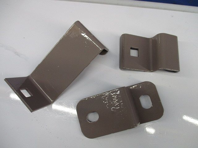 立上りカバー止め金具(8個入)(ブラウン系) X-Z-CVVQ1
