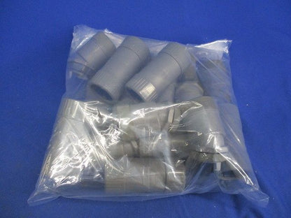 PF管付属品セット(混在16個入)(グレー) PF28CR他