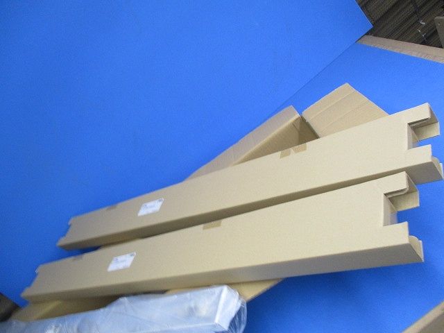 直付形ライトユニット形ベースライト片反射がさ(本体のみ)(ランプ無)(4組入) EL-LH-N40903