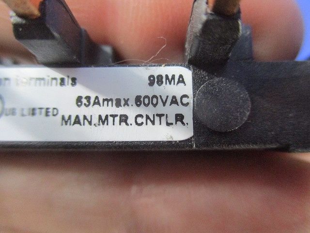 マニュアルモータスタータ ブスバー BM3R