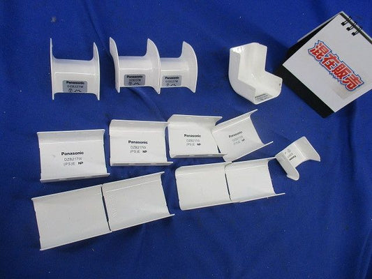 メタルモール付属品Ｂ型セット(混在13個入)(ホワイト) DZB217W他