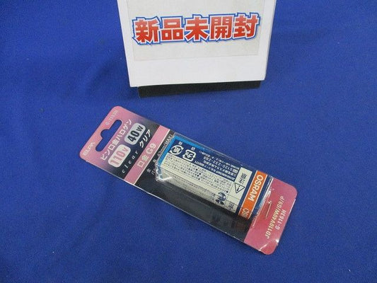 ピン口金ハロゲン110V40Wクリア G-1163H