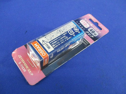 ピン口金ハロゲン110V40Wクリア G-1163H