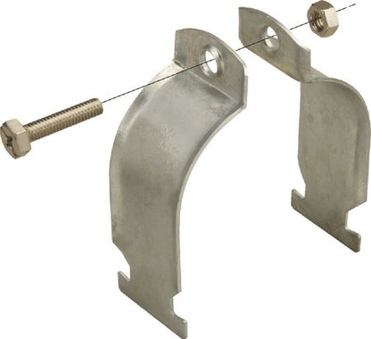 ダクタークリップ 溶融亜鉛めっき10個入り Z-DC76BP-10