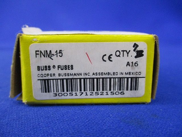ヒューズ(7個入) FNM-15