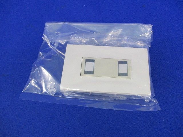壁スイッチ(2個用)プレートセット TMSF02A