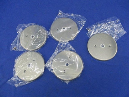 新金属丸型電話線プレート(5枚入) WN7580