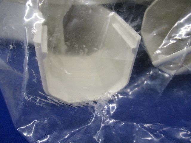 ジャンボモール付属品曲ガリ ML-20用 ミルキーホワイト １０個入 MLM-20M-10