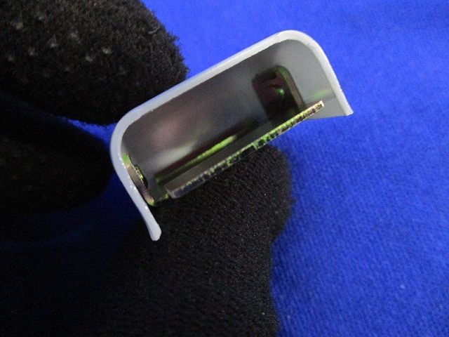 メタルモールA型付属品 モールエンド(25個入)(ホワイト) 型番不明