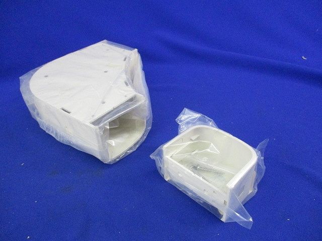 モールダクト付属品セット(5個入)(ミルキーホワイト) MDM-60M他