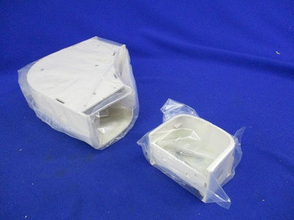 モールダクト付属品セット(5個入)(ミルキーホワイト) MDM-60M他