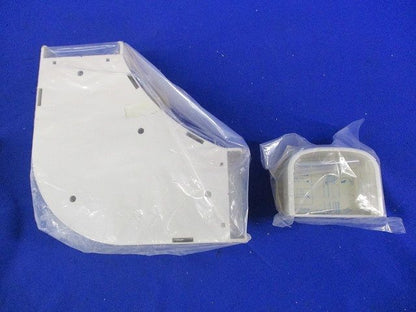 モールダクト付属品セット(5個入)(ミルキーホワイト) MDM-60M他