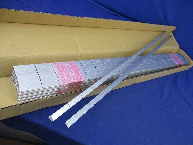 曲がりアルミレール(42本入) TR-FXD1000C