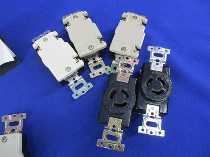 引掛埋込コンセントセット(混在8個入)(汚れ有)National WF2315K他