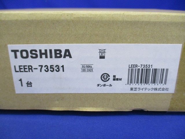LEDベースライト スクエア光源ユニットタイプ 器具本体のみ LEER-73531