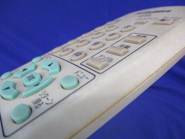 DVDリモコン(キズ･汚れ有)(電池無) RM-D12