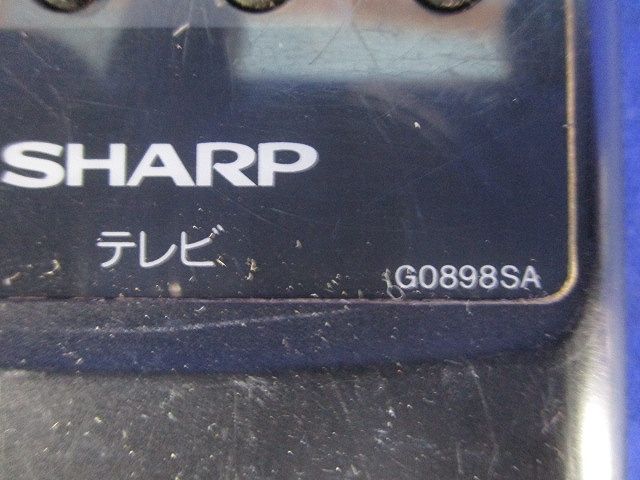 テレビリモコン(キズ･汚れ有) G0898SA