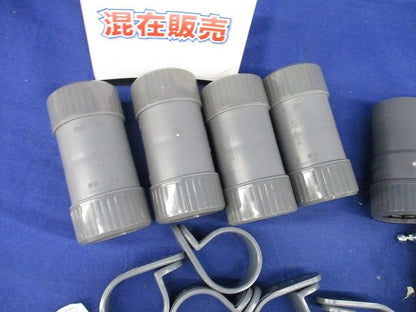 PF管付属品セット(サイズ28)(混在25個入)(グレー) PF28CR他