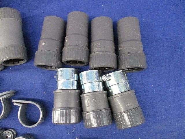 PF管付属品セット(サイズ28)(混在25個入)(グレー) PF28CR他