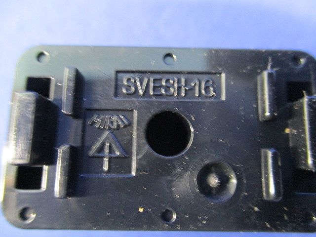 VE台付サドル用スペーサー(10個入)(ブラック) SVESH-16