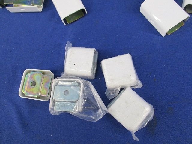 メタルモール付属品A型セット(混在25個入)(ホワイト) M110他