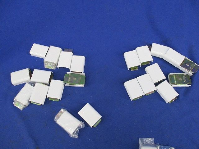 メタルモール付属品A型セット(混在26個入)(ホワイト) M110他[