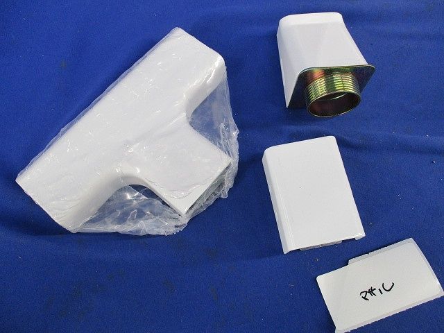 メタルモールB型付属品セット(混在5個入)(ホワイト) M210他