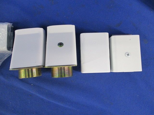 メタルモールB型付属品セット(混在5個入)(ホワイト) M210他