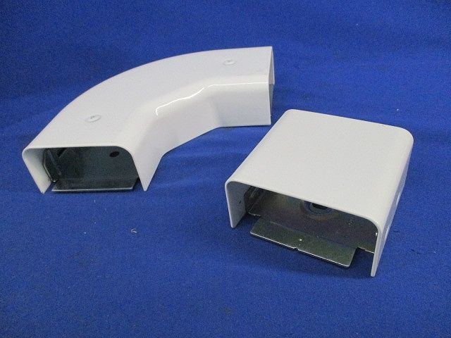 メタルモール付属品C型セット(混在5個入)(傷・汚れ有)(ホワイト) DZC310W他