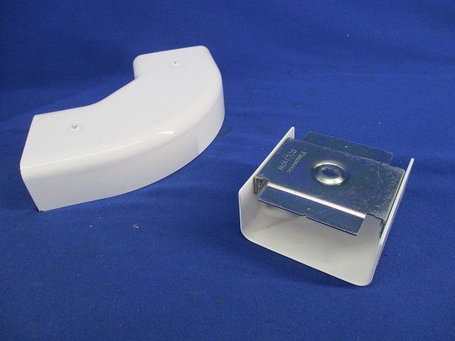 メタルモール付属品C型セット(混在5個入)(傷・汚れ有)(ホワイト) DZC310W他