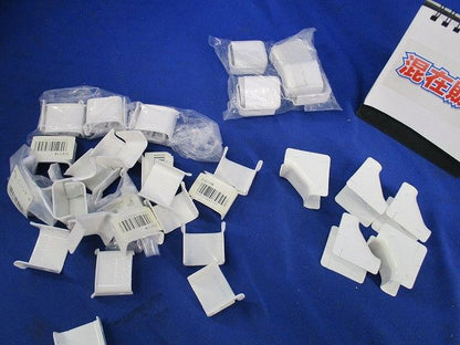 メタルエフモール付属品型番混在セット(63個入)(ホワイト) M010他