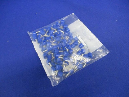 スリーブ付棒端子 フェルール 青色 100個入 AI-XL2.5-8BU-100