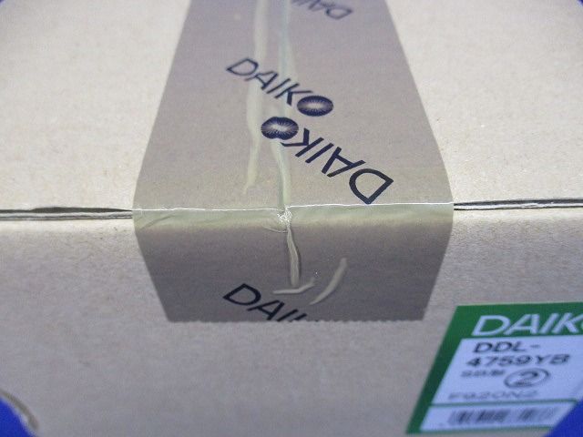 ユニバーサルダウンライト LED内蔵・交換不可 電球色 調光器別売  DDL-4759YB