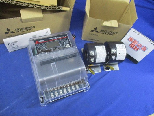 電子式電力量計(変成器2個付)3P3W200V5A50Hz M2PM-S34R+CW-15LS