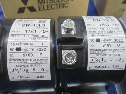 電子式電力量計(変成器2個付)1P3W100V5A50Hz M2PM-S34R+CW-15LS