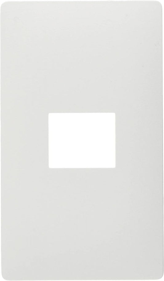アドバンスシリーズコンセントプレート 1コ用 マットホワイト 10個入 WTL7001WK-10