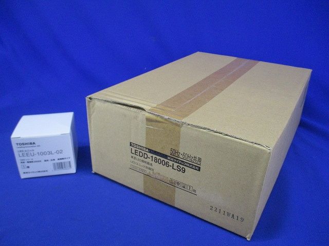 LEDD-18006-LS9+LEEU-1003L-02 LED交換形ダウンライト LEKD103016L-LS9