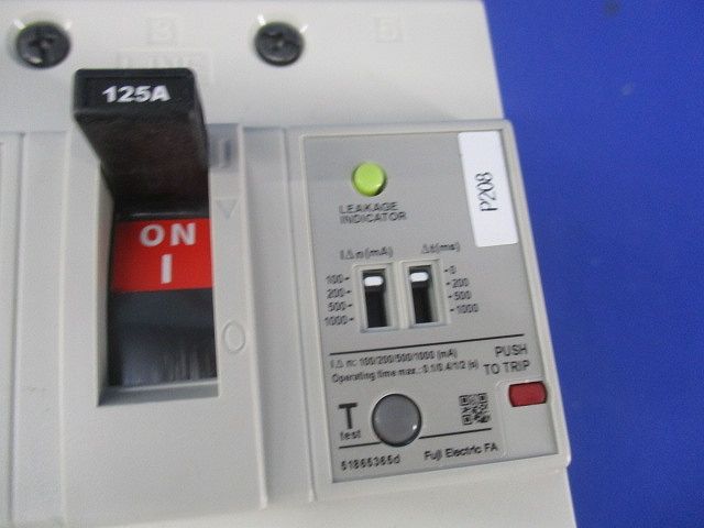 漏電遮断器3P125A(箱違い) EW250JAG