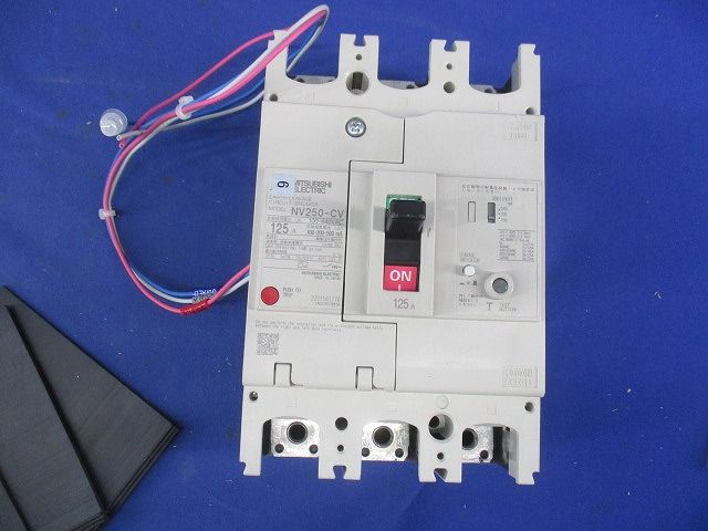 漏電遮断器3P3E125A NV250-CV