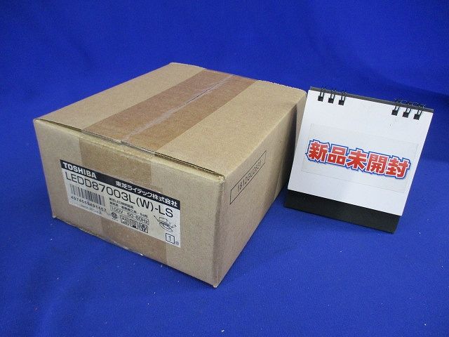 LEDダウンライト 浴室 アウトドア LED一体型 電球色 調光不可 φ100 LEDD87003L(W)-LS