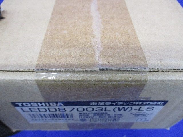 LEDダウンライト 浴室 アウトドア LED一体型 電球色 調光不可 φ100 LEDD87003L(W)-LS