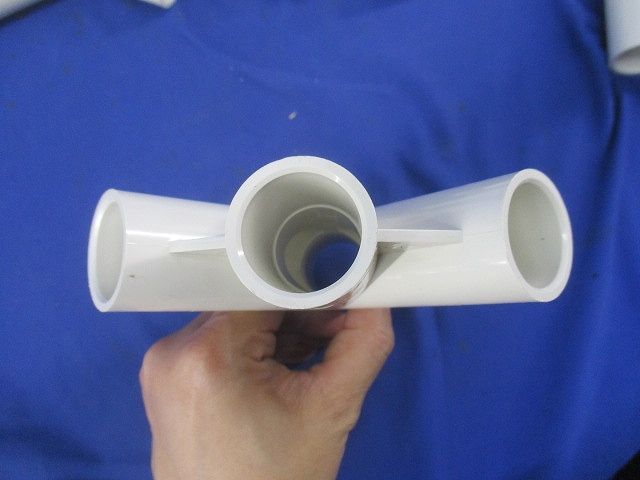 ドレンパイプ用枝継手(10個入)(ミルキーホワイト) DPX-20