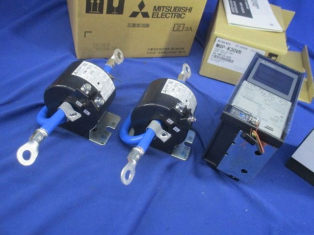 普通電力量計3P3W200V5A50Hz(変成器付) M8P-K30VR+CW-15LS